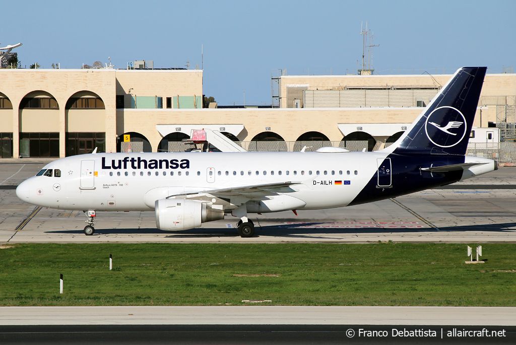 D-AILH · Airbus A319-114 · (MLA / LMML)