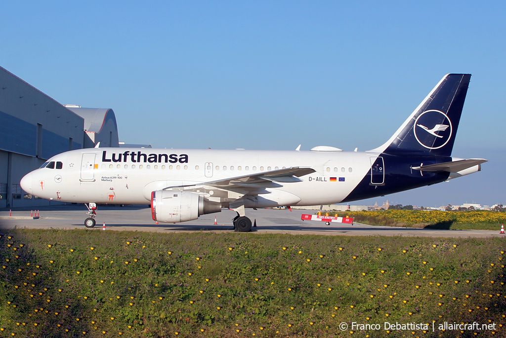 D-AILL · Airbus A319-114 · (MLA / LMML)