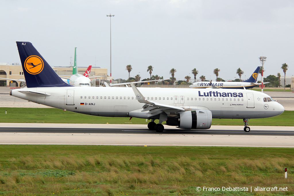 D-AINJ · Airbus A320-271N · (MLA / LMML)