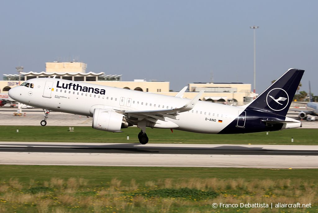 D-AINO · Airbus A320-271N · (MLA / LMML)