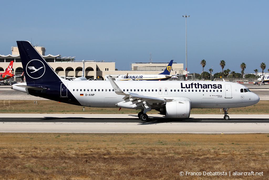 D-AINP · Airbus A320-271N · (MLA / LMML)