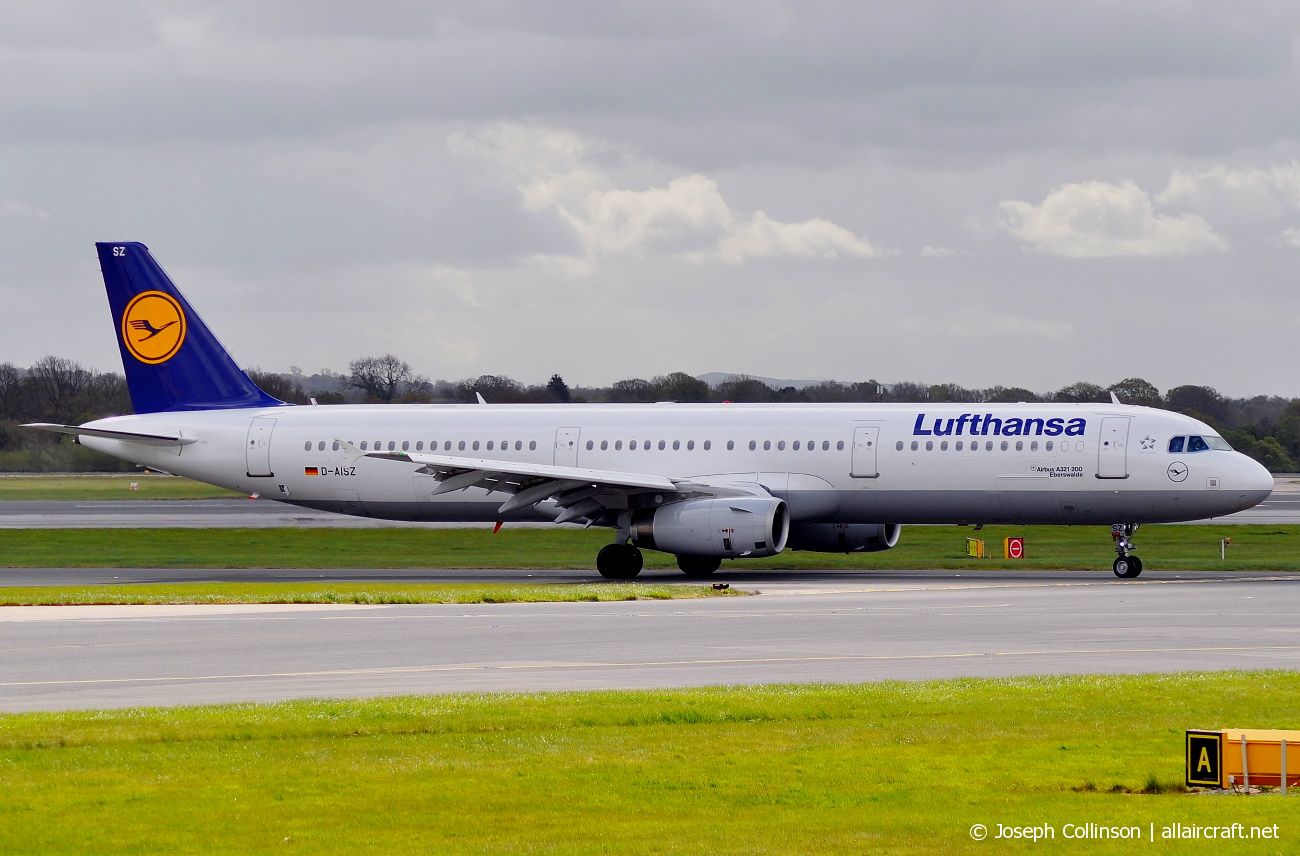 D-AISZ · Airbus A321-231 · (MAN / EGCC)