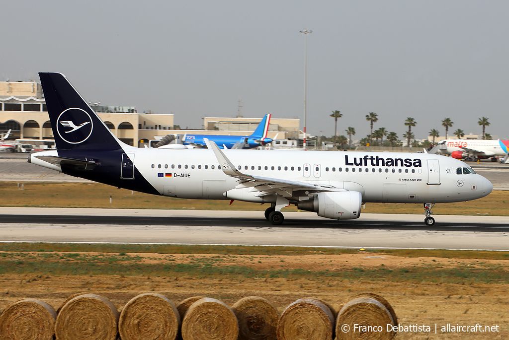 D-AIUE · Airbus A320-214(WL) · (MLA / LMML)