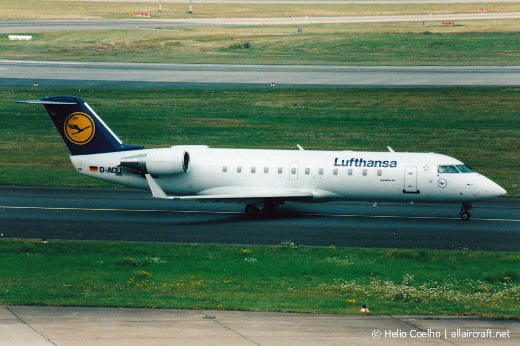 D-ACLI · Bombardier CRJ-100LR · (DUS / EDDL)
