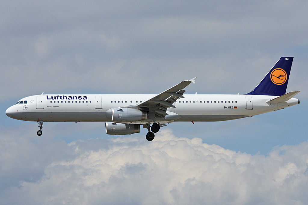 D-AISZ · Airbus A321-231 · (FRA / FRF / EDDF)