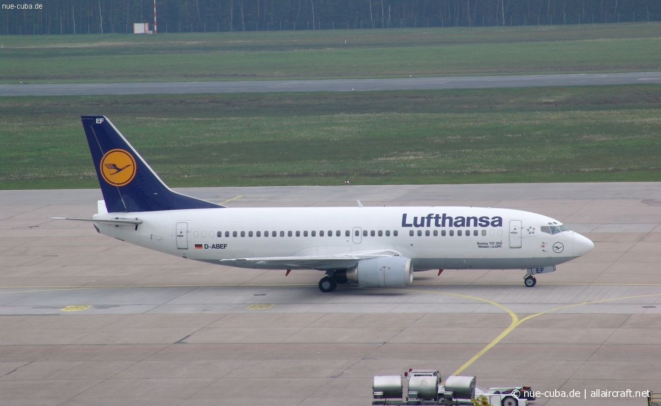 D-ABEF · Boeing 737-330 · (NUE / EDDN)