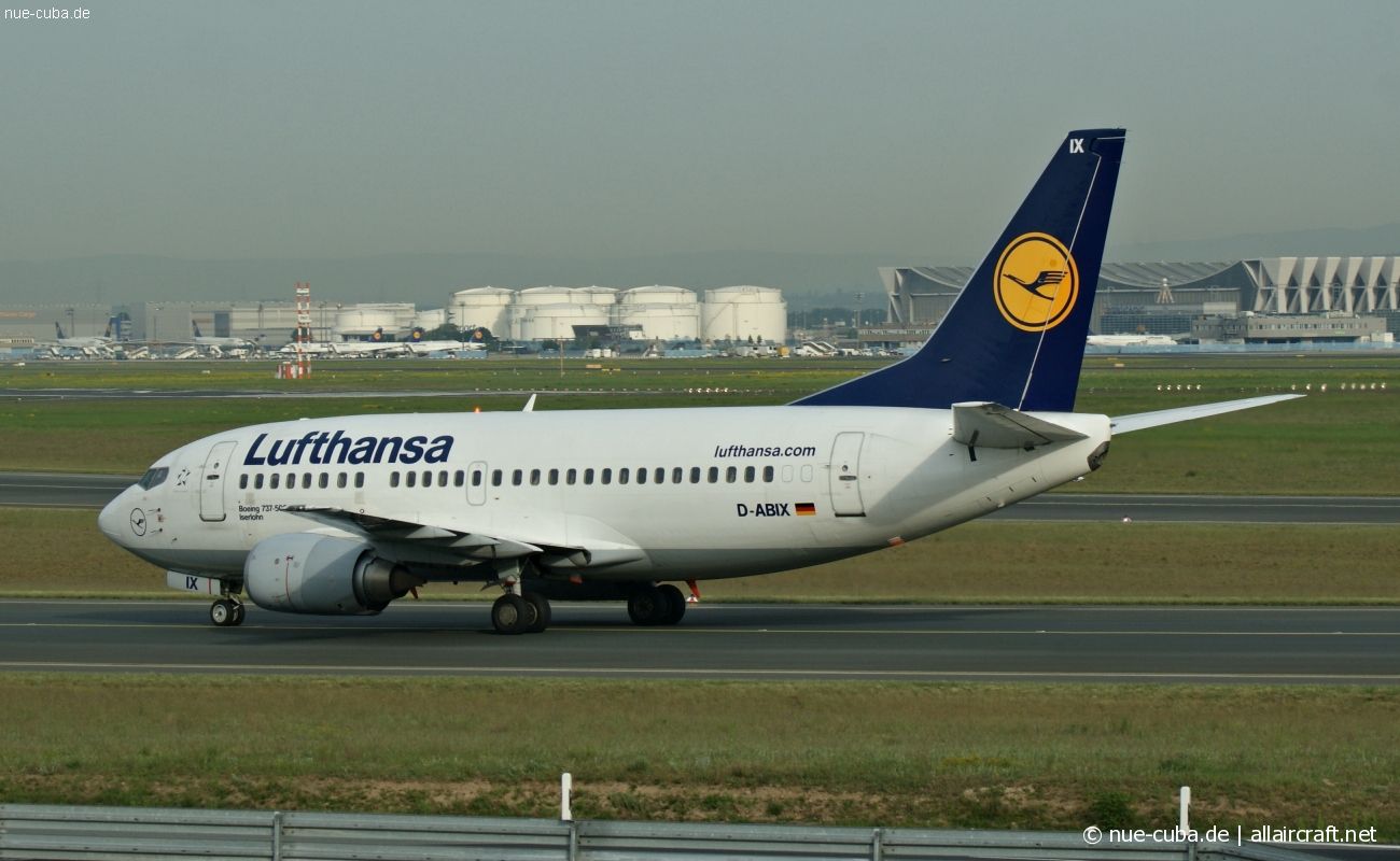 D-ABIX · Boeing 737-530 · (FRA / EDDF)
