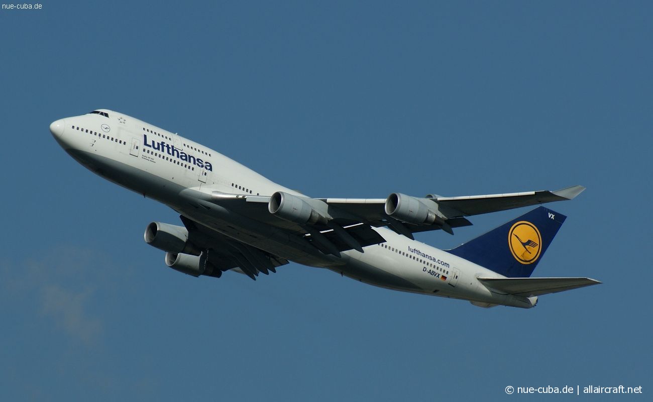 D-ABVX · Boeing 747-430 · (FRA / EDDF)