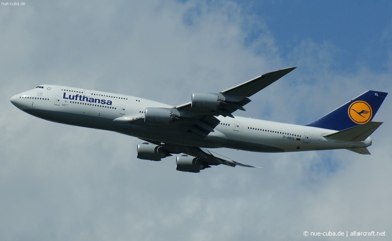 D-ABYL · Boeing 747-830 · (FRA / EDDF)