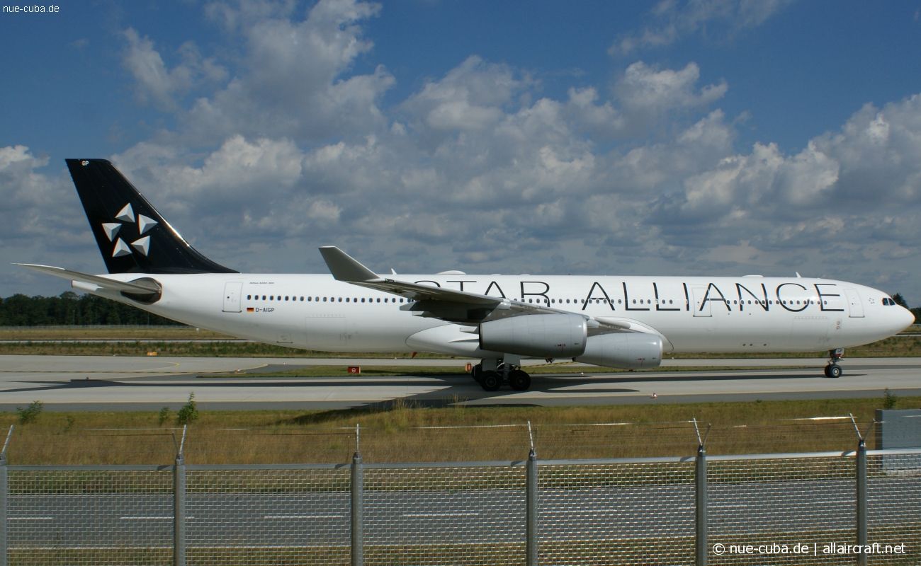 D-AIGP · Airbus A340-313X · (FRA / EDDF)