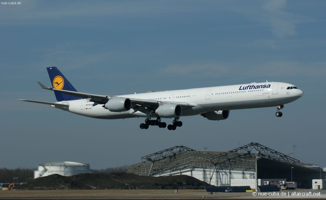 D-AIHP · Airbus A340-642 · (MUC / EDDM)