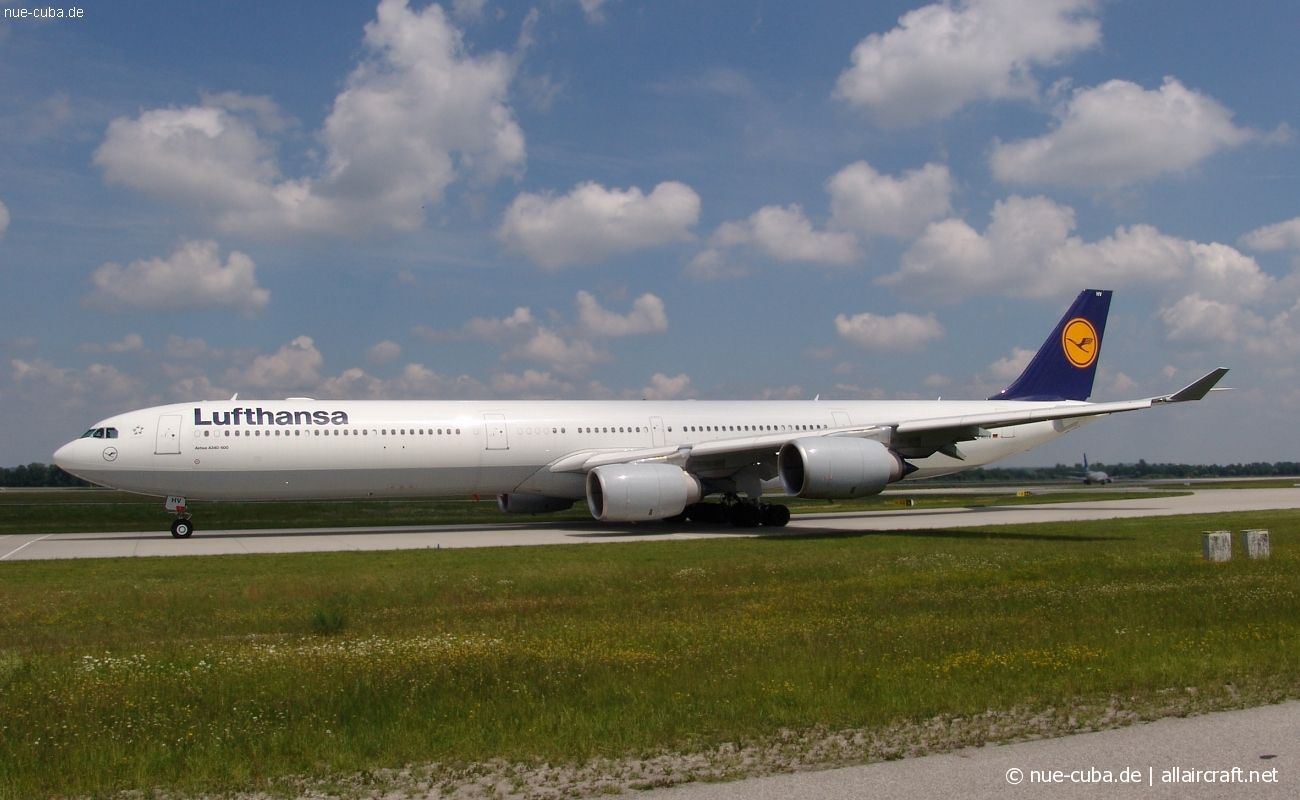 D-AIHV · Airbus A340-642 · (MUC / EDDM)