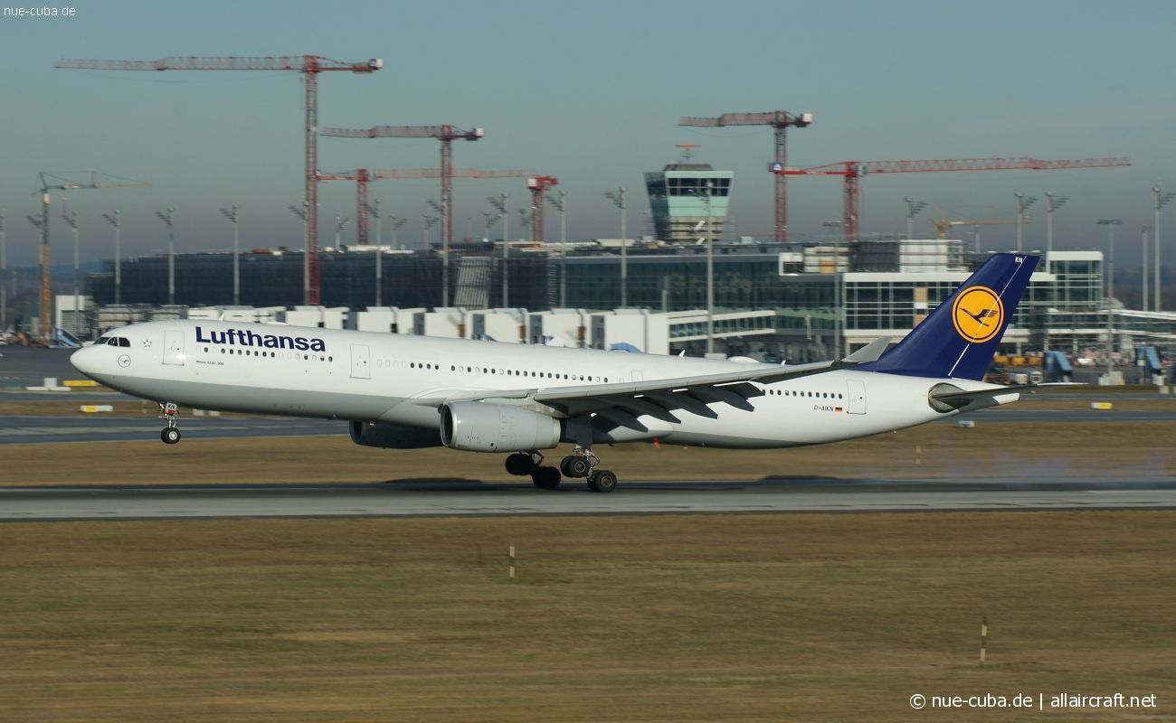 D-AIKN · Airbus A330-343 · (MUC / EDDM)