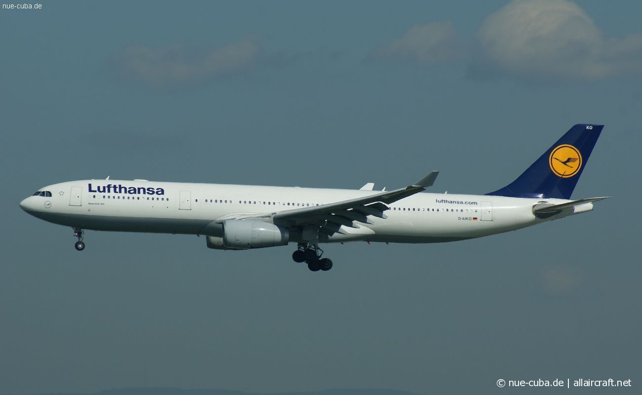D-AIKO · Airbus A330-343 · (FRA / EDDF)