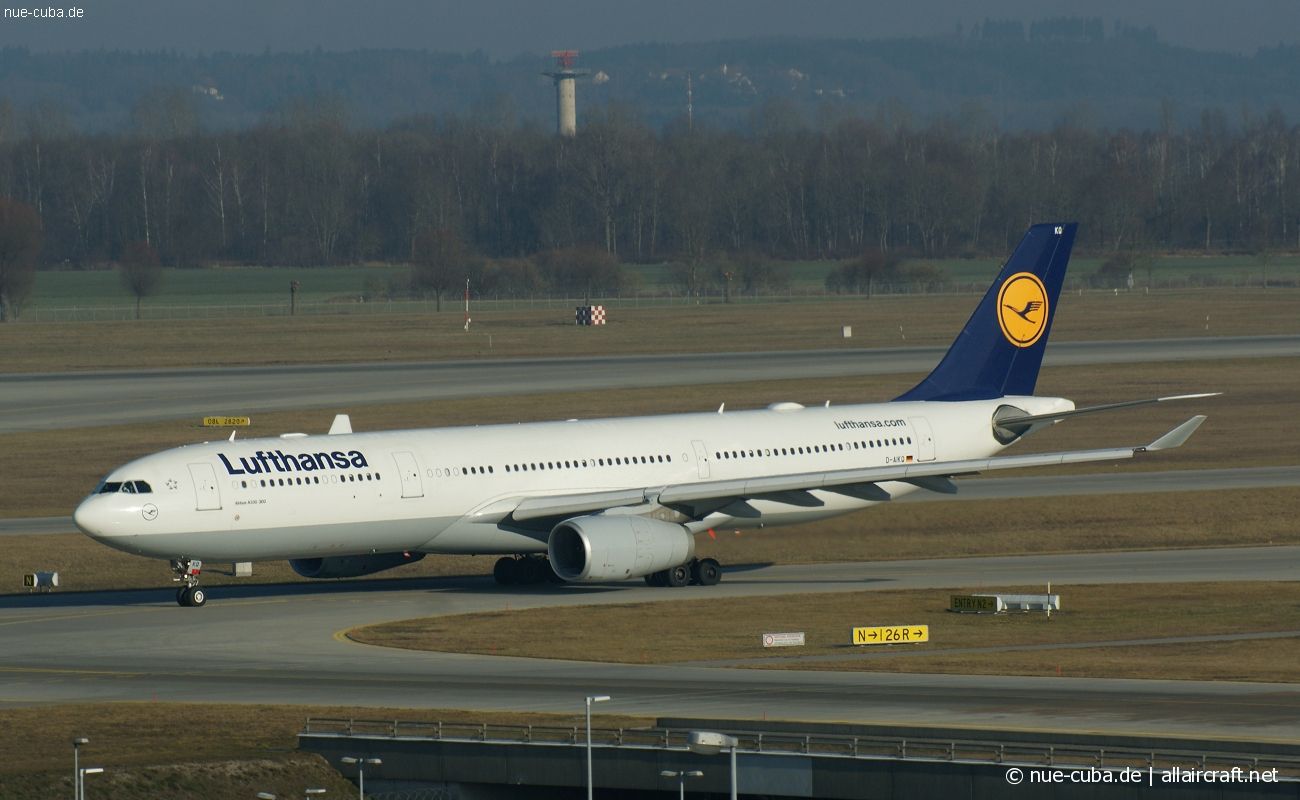 D-AIKQ · Airbus A330-343 · (MUC / EDDM)