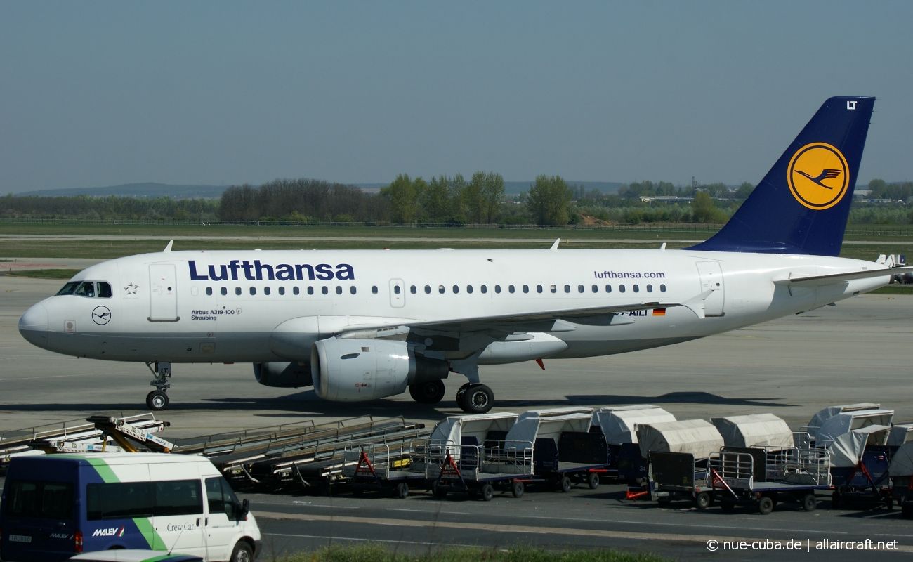 D-AILT · Airbus A319-114 · (BUD / LHBP)