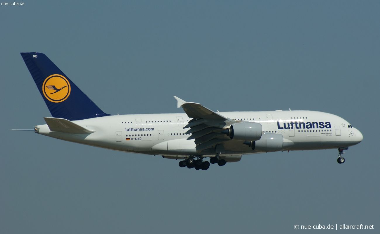 D-AIMD · Airbus A380-841 · (FRA / EDDF)