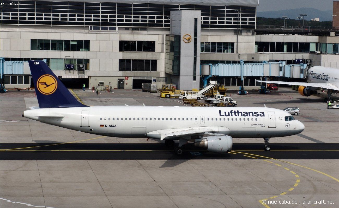 D-AIQA · Airbus A320-211 · (FRA / EDDF)