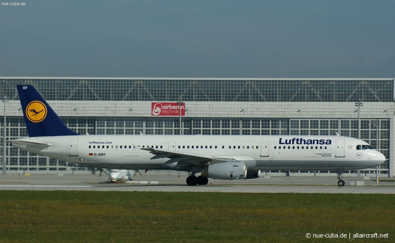 D-AIRT · Airbus A321-131 · (MUC / EDDM)