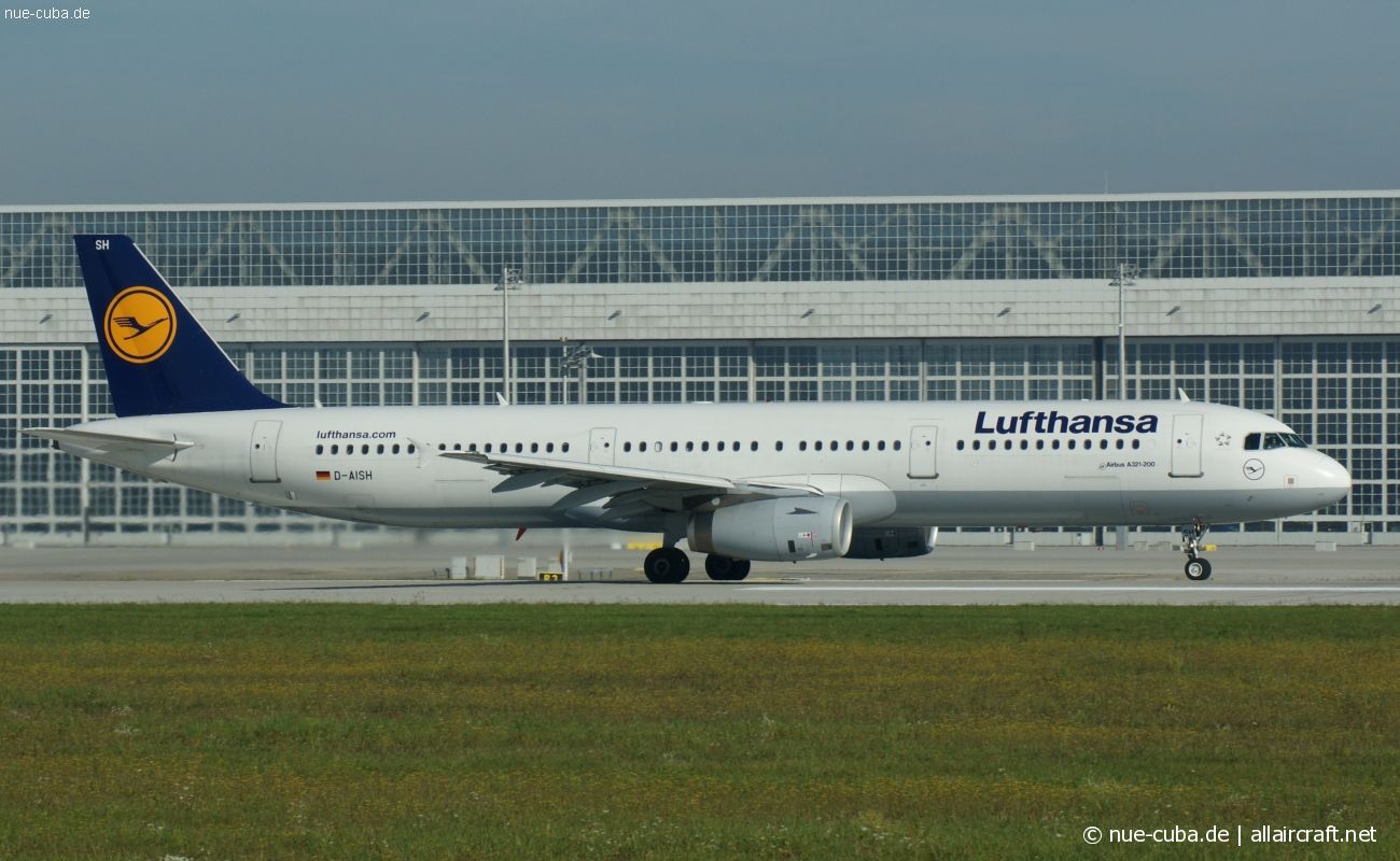 D-AISH · Airbus A321-231 · (MUC / EDDM)
