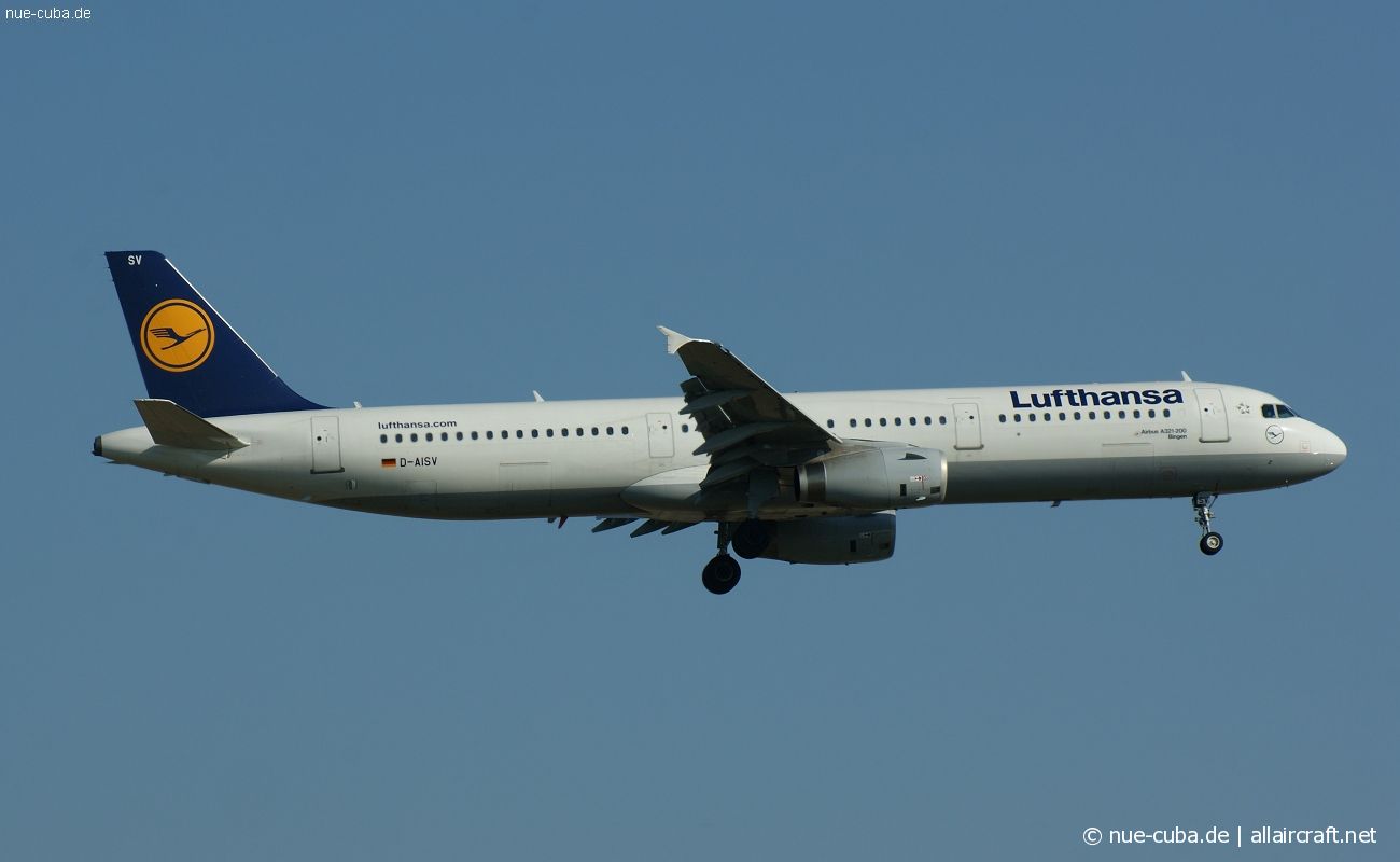 D-AISV · Airbus A321-231 · (FRA / EDDF)