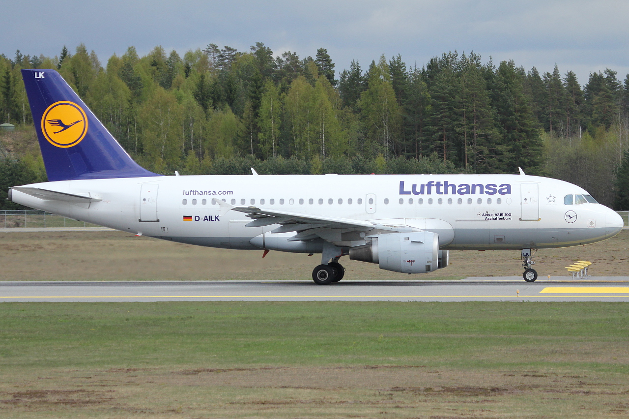 D-AILK · Airbus A319-114 · (OSL / ENGM)