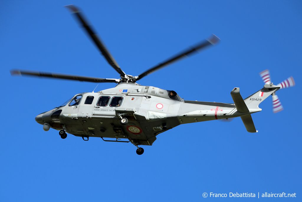 AS1429 · AgustaWestland AW-139 · (MLA / LMML)