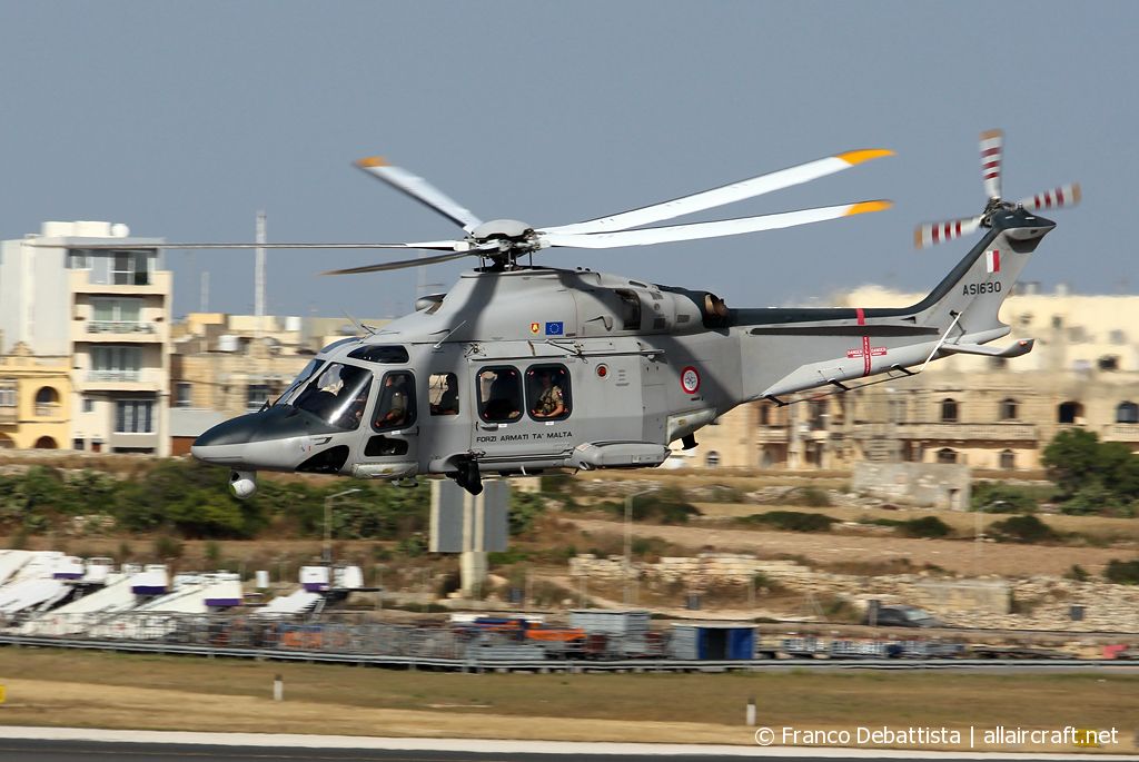 AS1630 · AgustaWestland AW-139 · (MLA / LMML)