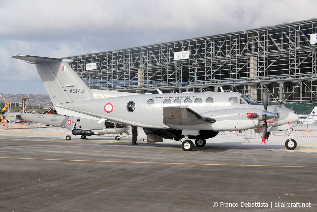 AS1731 · Beechcraft B200GT · (MLA / LMML)
