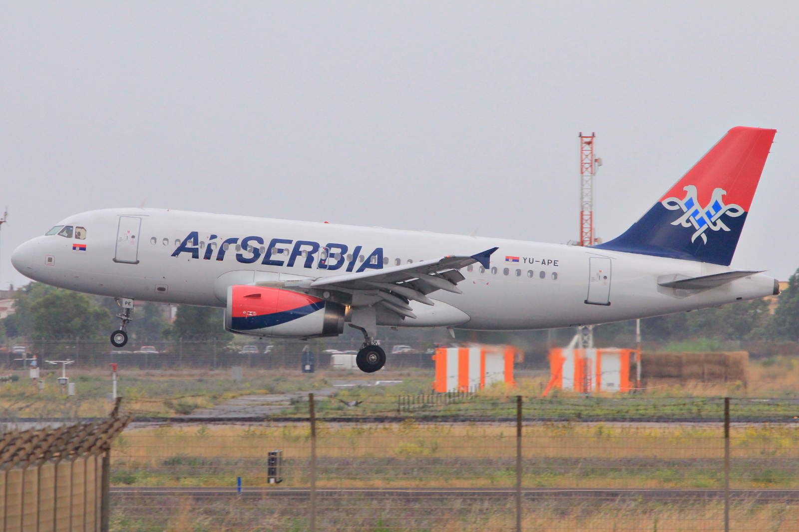 YU-APE · Airbus A319-132 · (FCO / LIRF)