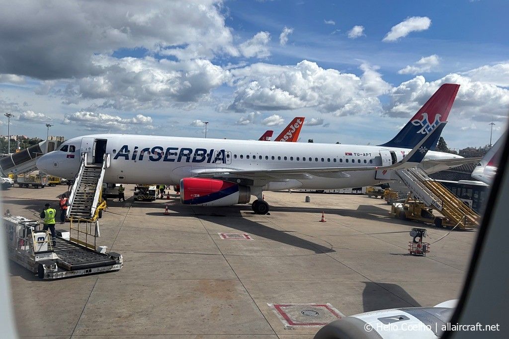 YU-APT · Airbus A320-232(WL) · (LIS / LPPT)