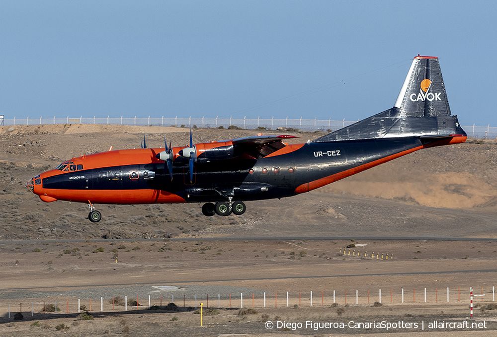 UR-CEZ · Antonov An-12BK · (LPA / GCLP)