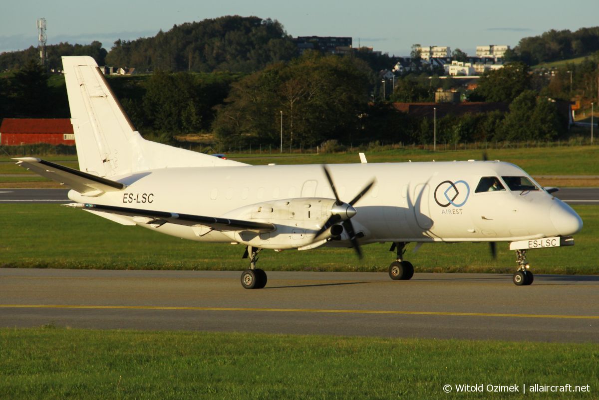 ES-LSC · Saab 340A(F) · (SVG / ENZV)