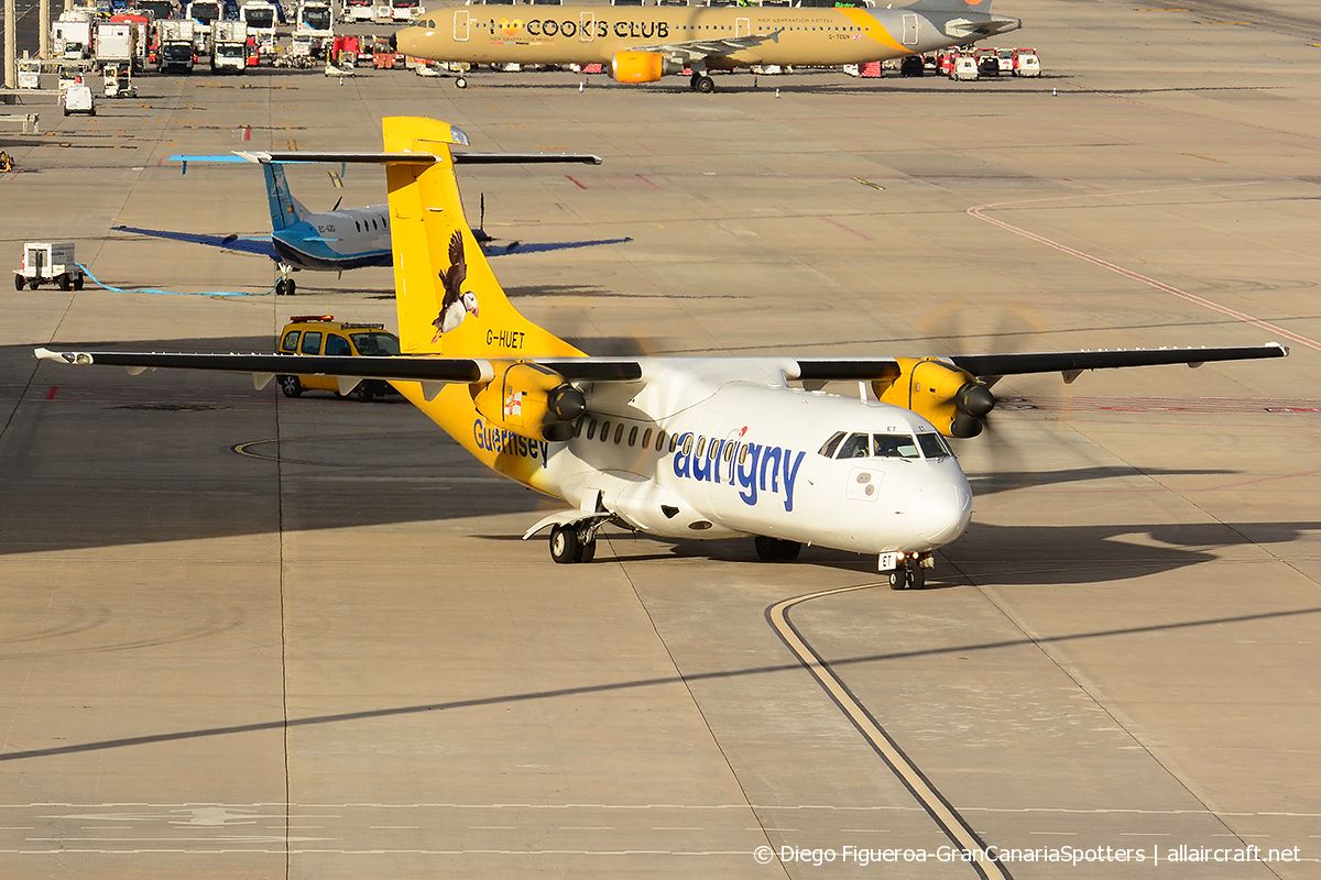 G-HUET · ATR 42-500 · (LPA / GCLP)