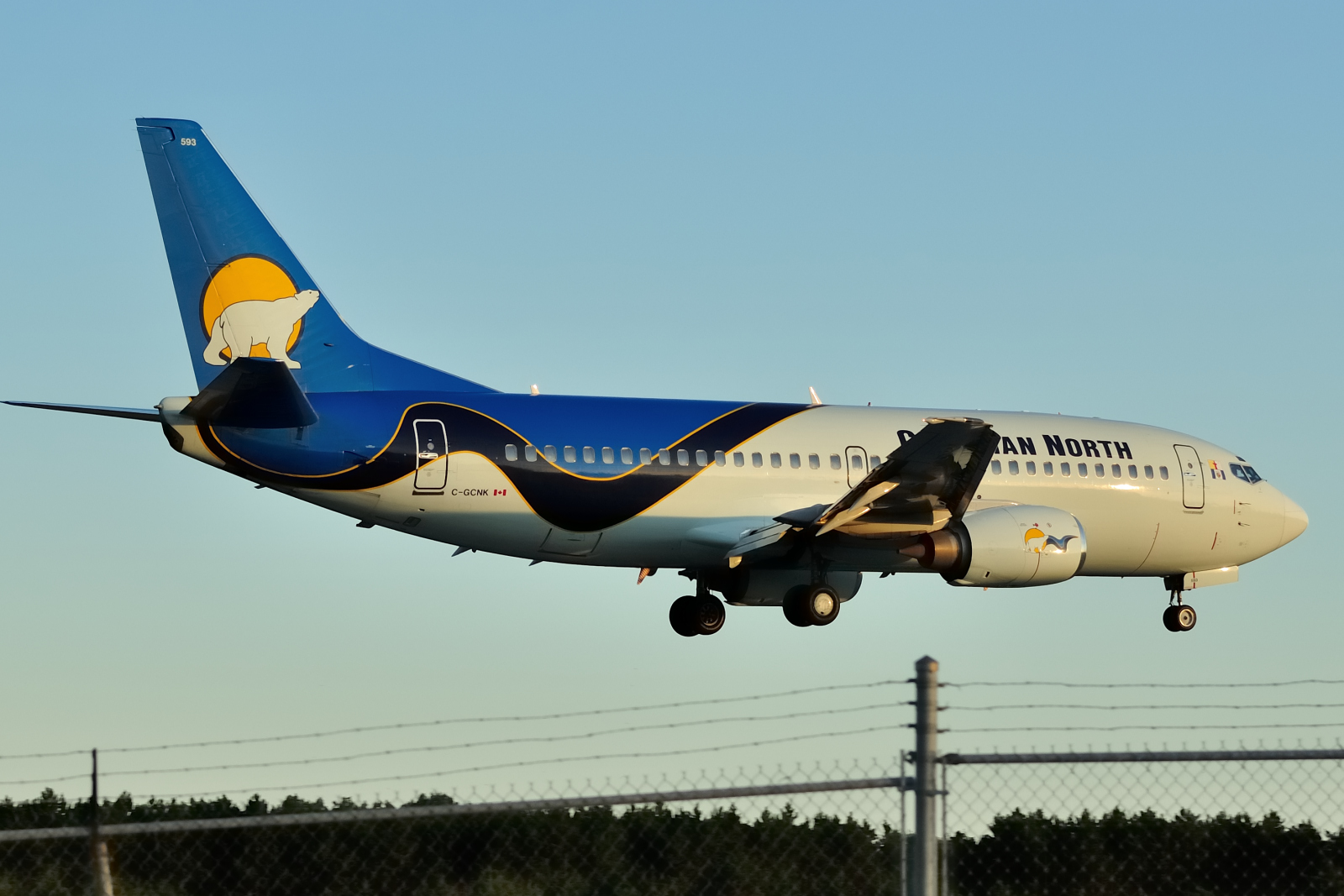 C-GCNK · Boeing 737-36Q · (YOW / CYOW)