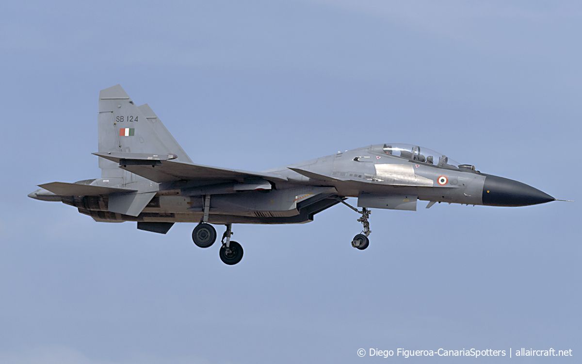 SB-124 · Sukhoi Su-30MKI · (LPA / GCLP)