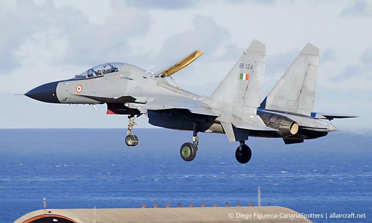 SB-124 · Sukhoi Su-30MKI · (LPA / GCLP)