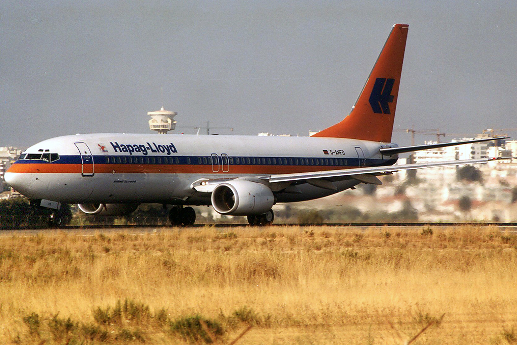 D-AHFD · Boeing 737-8K5 · (FAO / LPFR)