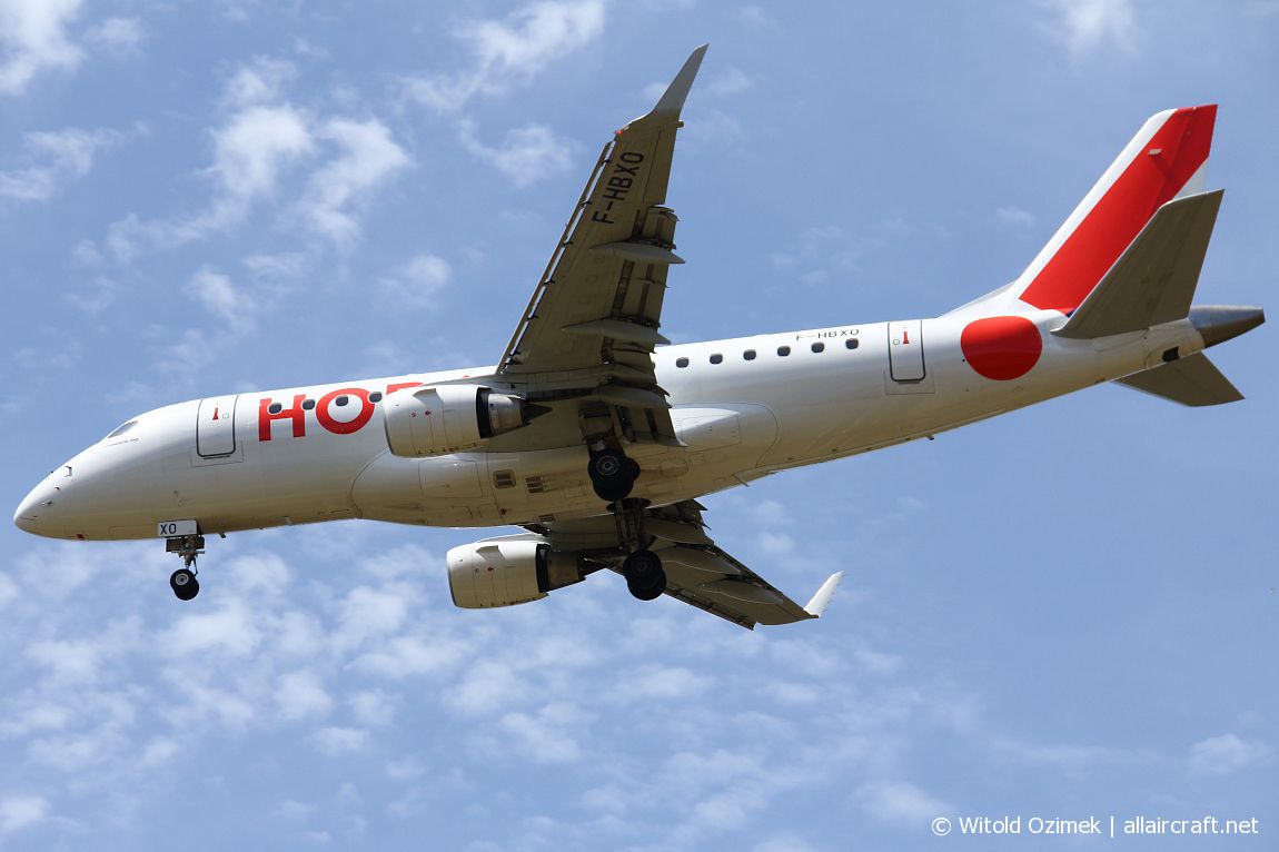 F-HBXO · Embraer 170-100LR · (FCO / LIRF)