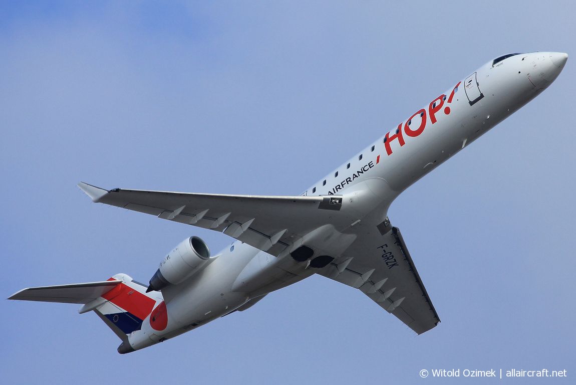 F-GRZK · Bombardier CRJ-701 · (FCO / LIRF)