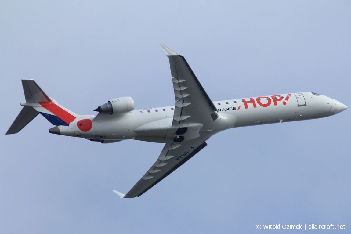 F-GRZK · Bombardier CRJ-701 · (FCO / LIRF)