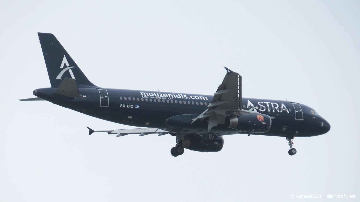 SX-DIO · Airbus A320-232 · (FAO / LPFR)