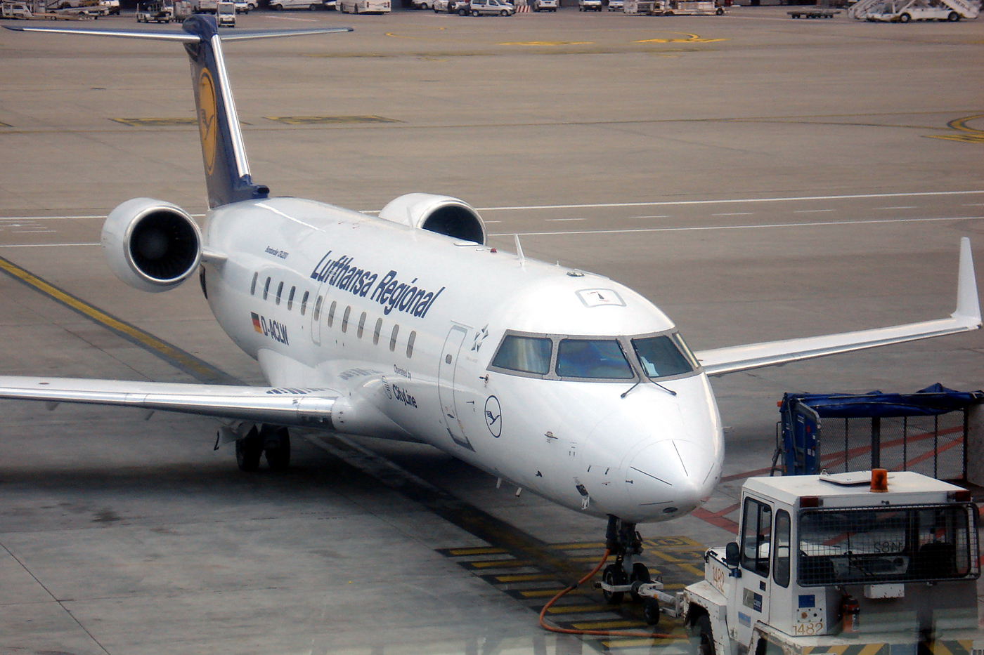 D-ACLW · Bombardier CRJ-100LR · (BRU / EBBR)