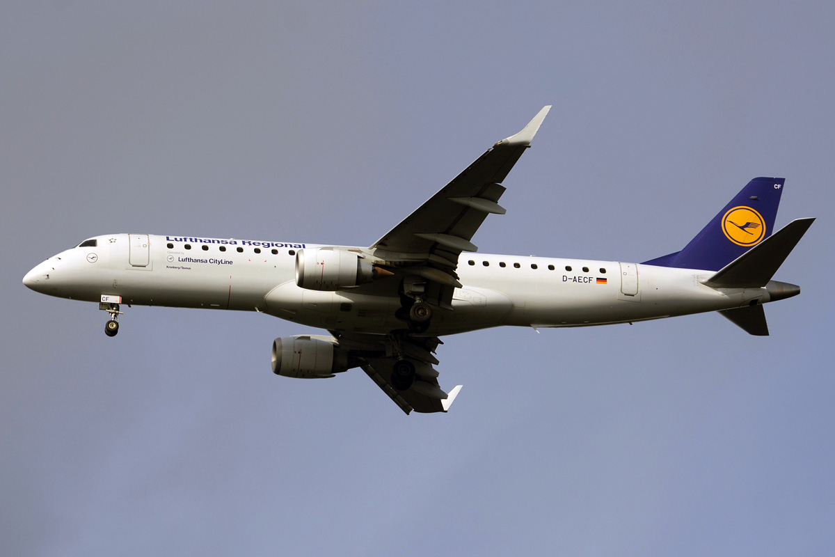 D-AECF · Embraer ERJ-190LR · (FRA / EDDF)