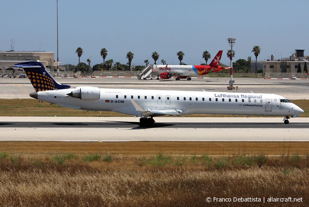 D-ACNI · Bombardier CRJ-900LR · (MLA / LMML)