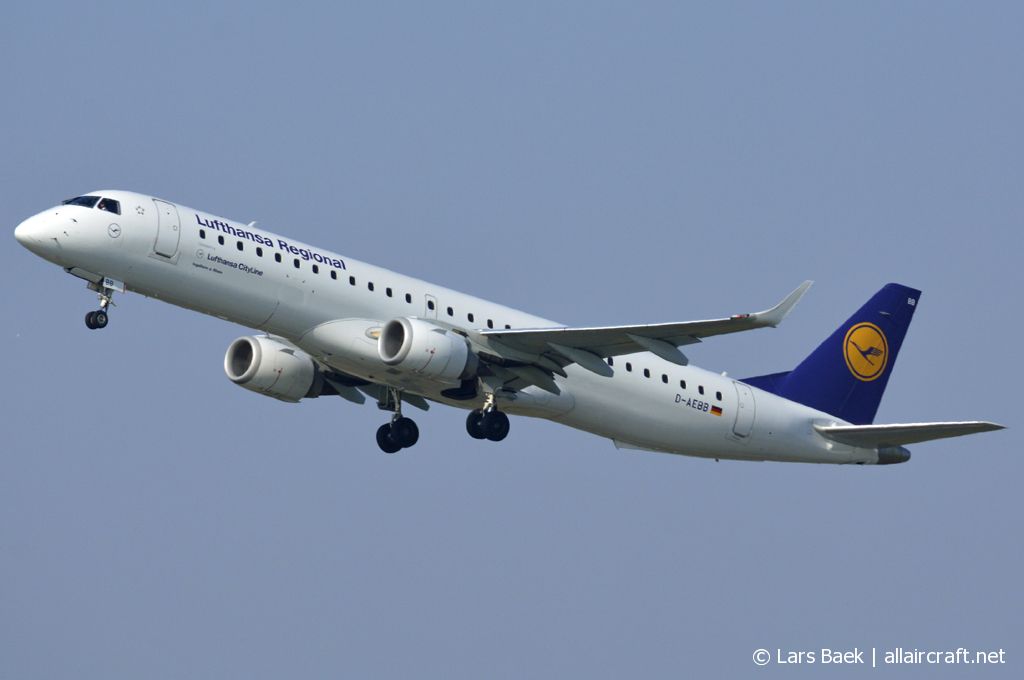D-AEBB · Embraer 190-200LR · (CPH / EKCH)
