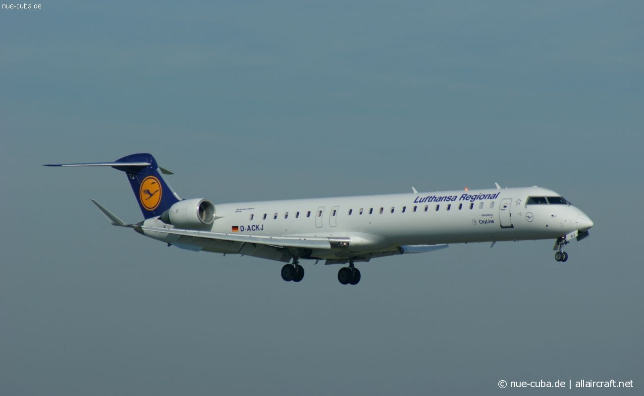 D-ACKJ · Bombardier CRJ-900LR · (MUC / EDDM)