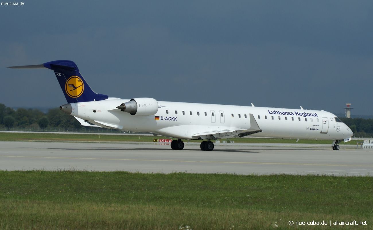 D-ACKK · Bombardier CRJ-900LR · (MUC / EDDM)