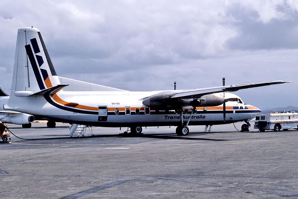 VH-TQS · Fokker F-27-600 Friendship · (TSV / YBTL)