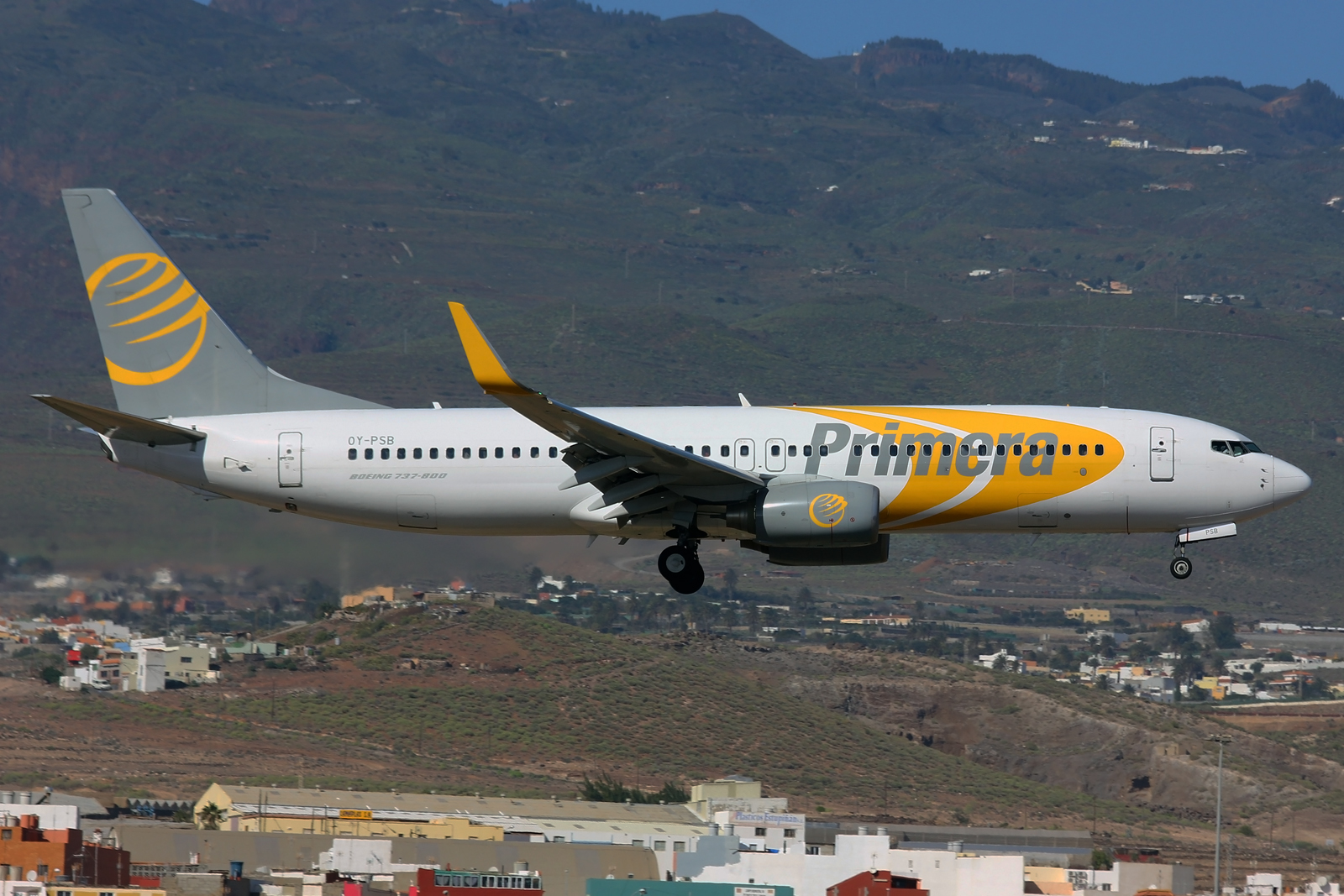 OY-PSB · Boeing 737-8Q8(WL) · (LPA / GCLP)